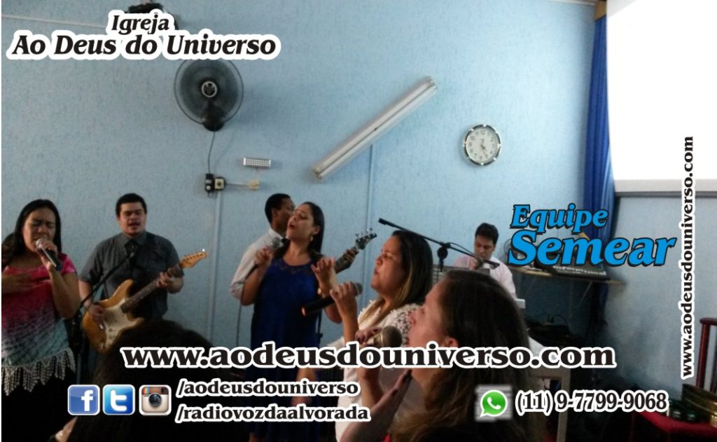 Louvorzao 04 2016 - Eq Semear - Igreja Ao Deus do Universo