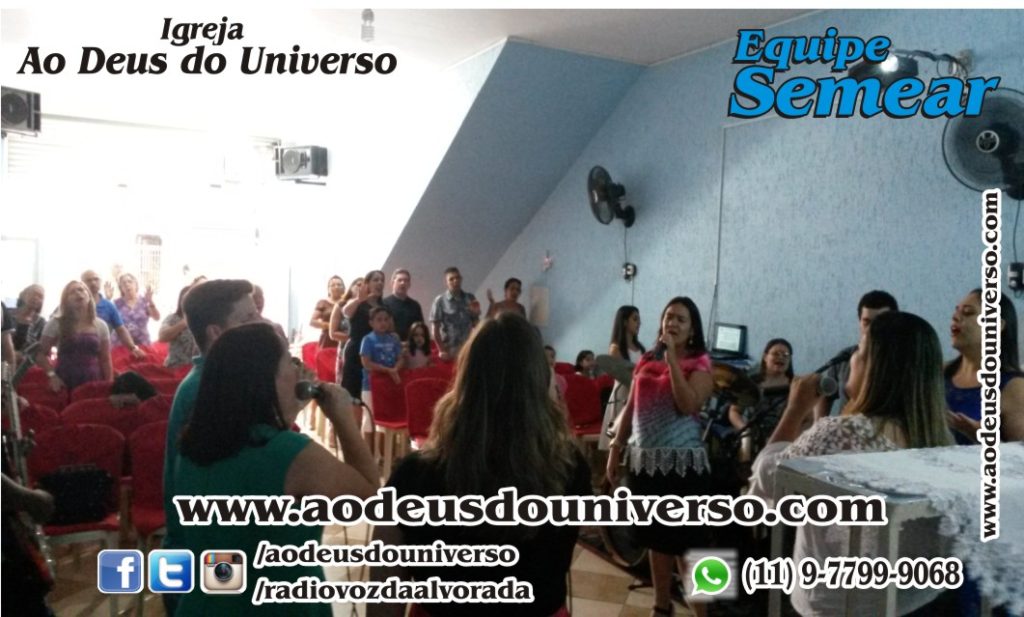 Louvorzao 04 2016 - Eq Semear - Igreja Ao Deus do Universo